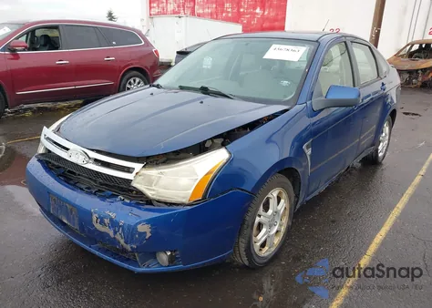 2008 Ford Focus Se/Ses z USA, uszkodzony, nr VIN 1FAHP35N28W219013